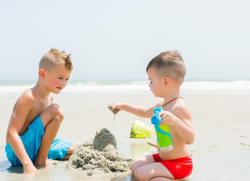 kleine giraf zomer