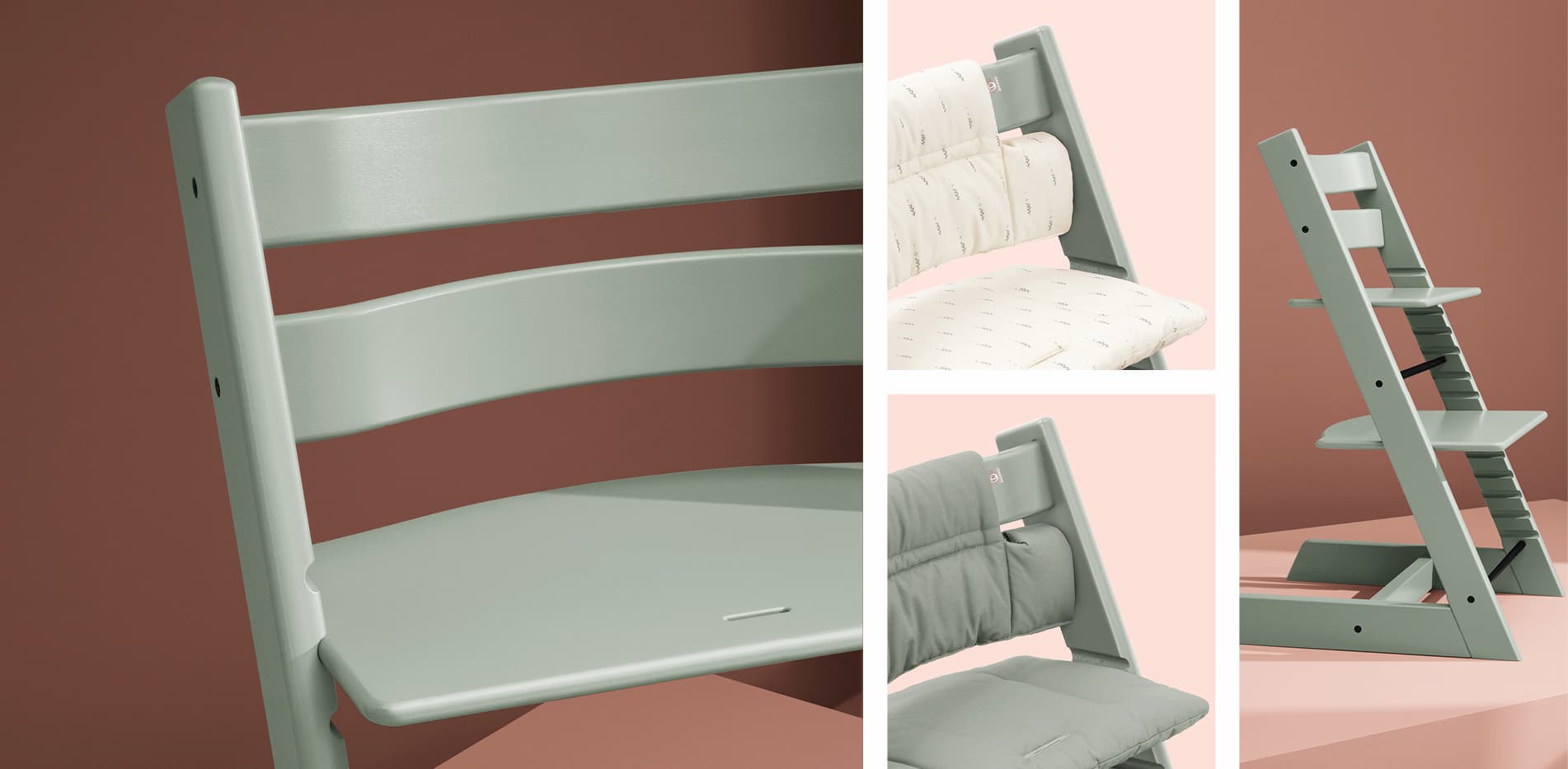 Stokke Tripp Trapp® en Classic Kussens in nieuwe kleuren Bengels